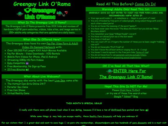 Greenguy Link O’Rama