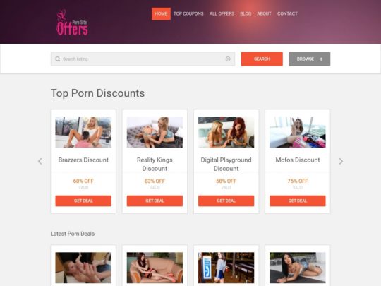 Porn Site Offers