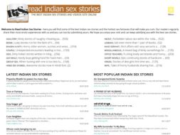 Read Indian Sex Stories